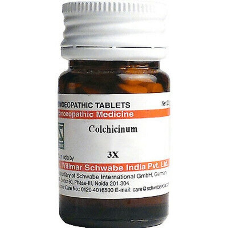 Willmar Schwabe India Colchicinum 3X (20g) LONG EXPIRY