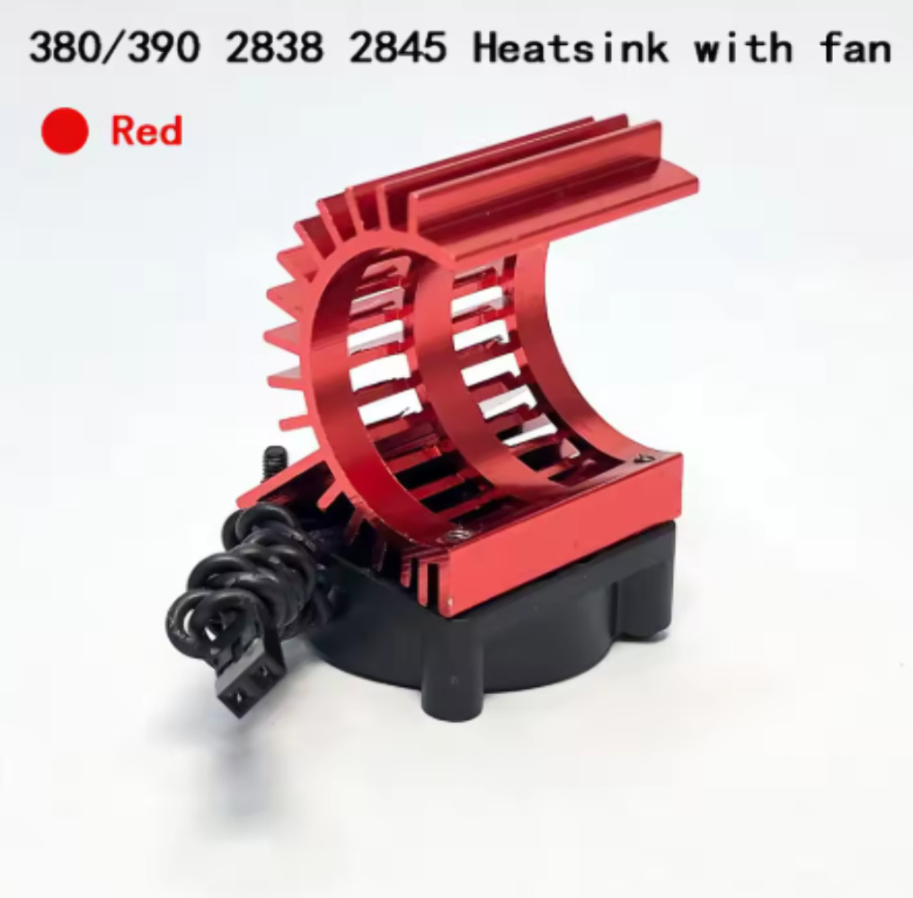 WORC Clip on Motor Heatsink 30mm High Speed Fan LOSI NASCAR GROM 1/12 1/14 1/18