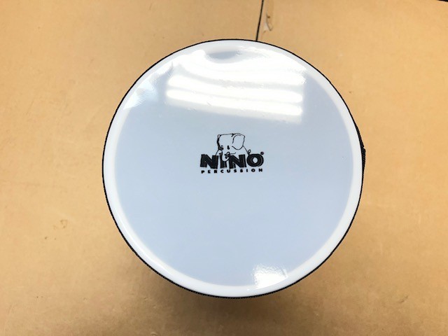 Nino Percussion NINO-EMDJ-PS 6" Elements Mini Synthetic Djembe, Pharaoh's Script