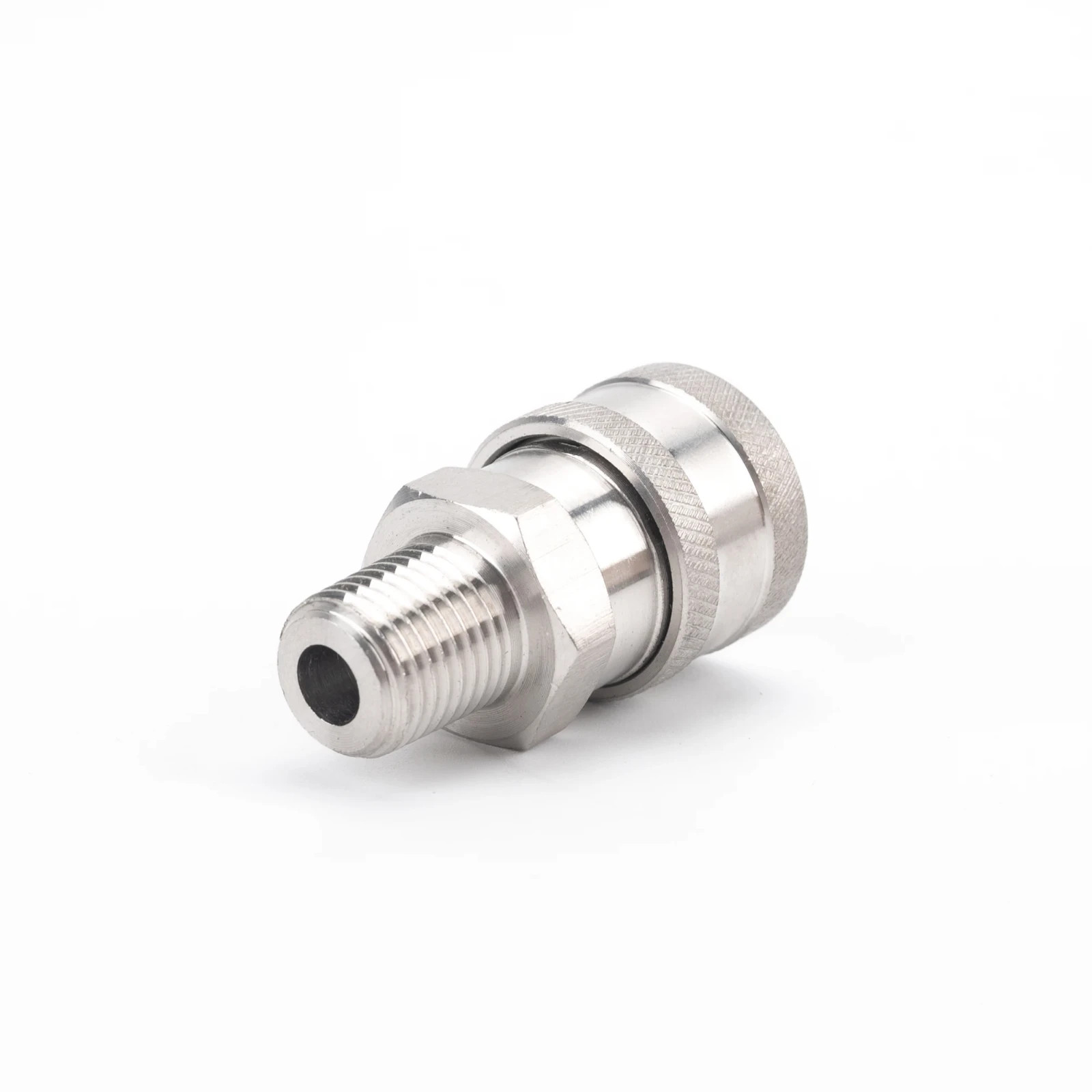 3/8 Quick Connect Coupler Stainless Steel 304 MNPT Thread Pressure Washer 5 PACK