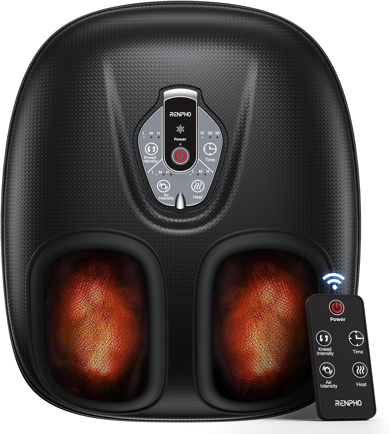 Foot Massager Machine with Heat [2026 Upgraded], Shiatsu Foot Massager for Plant