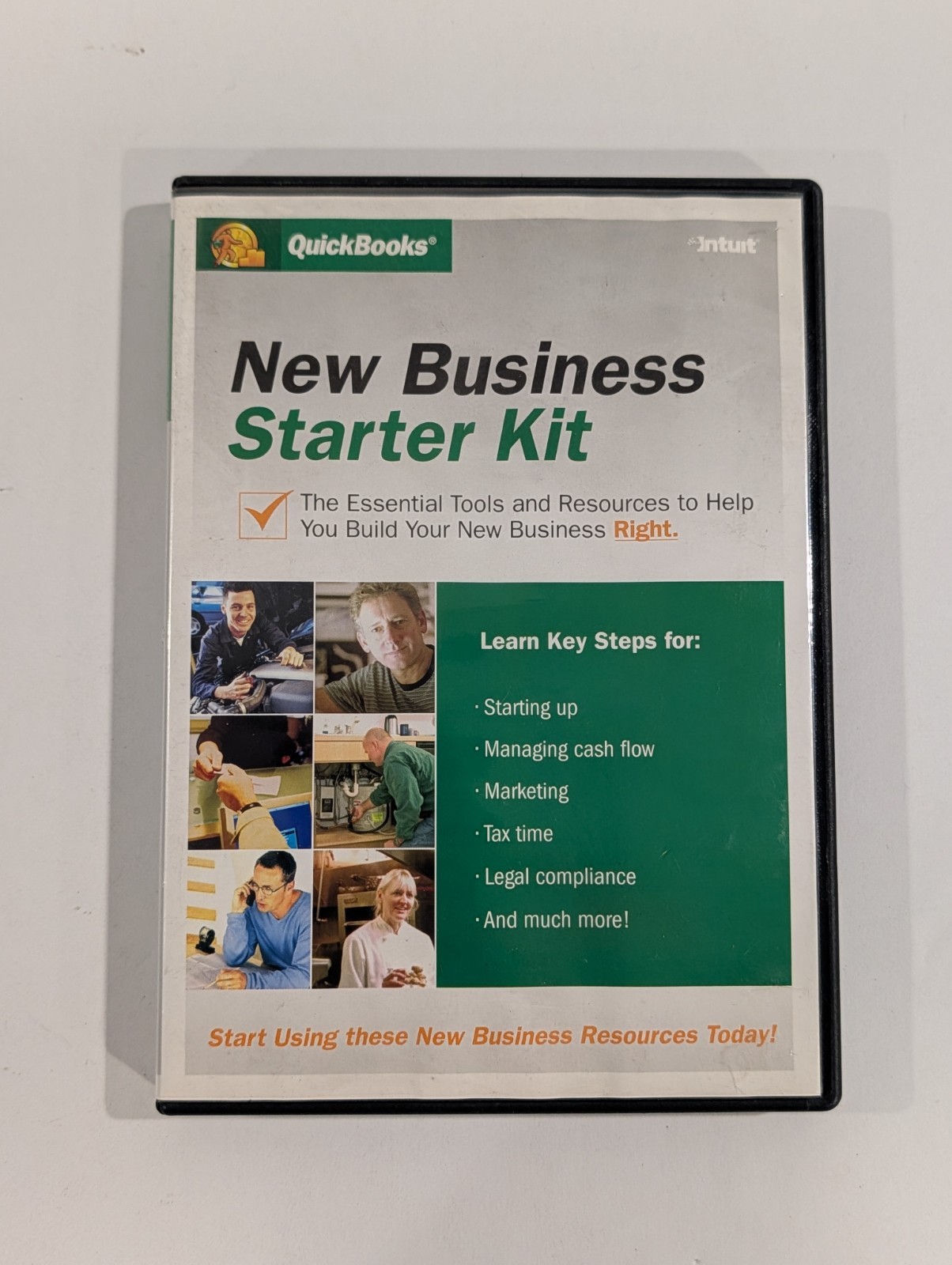 Intuit Quickbooks New Business Starter Kit Software And Simple Start CD 2005