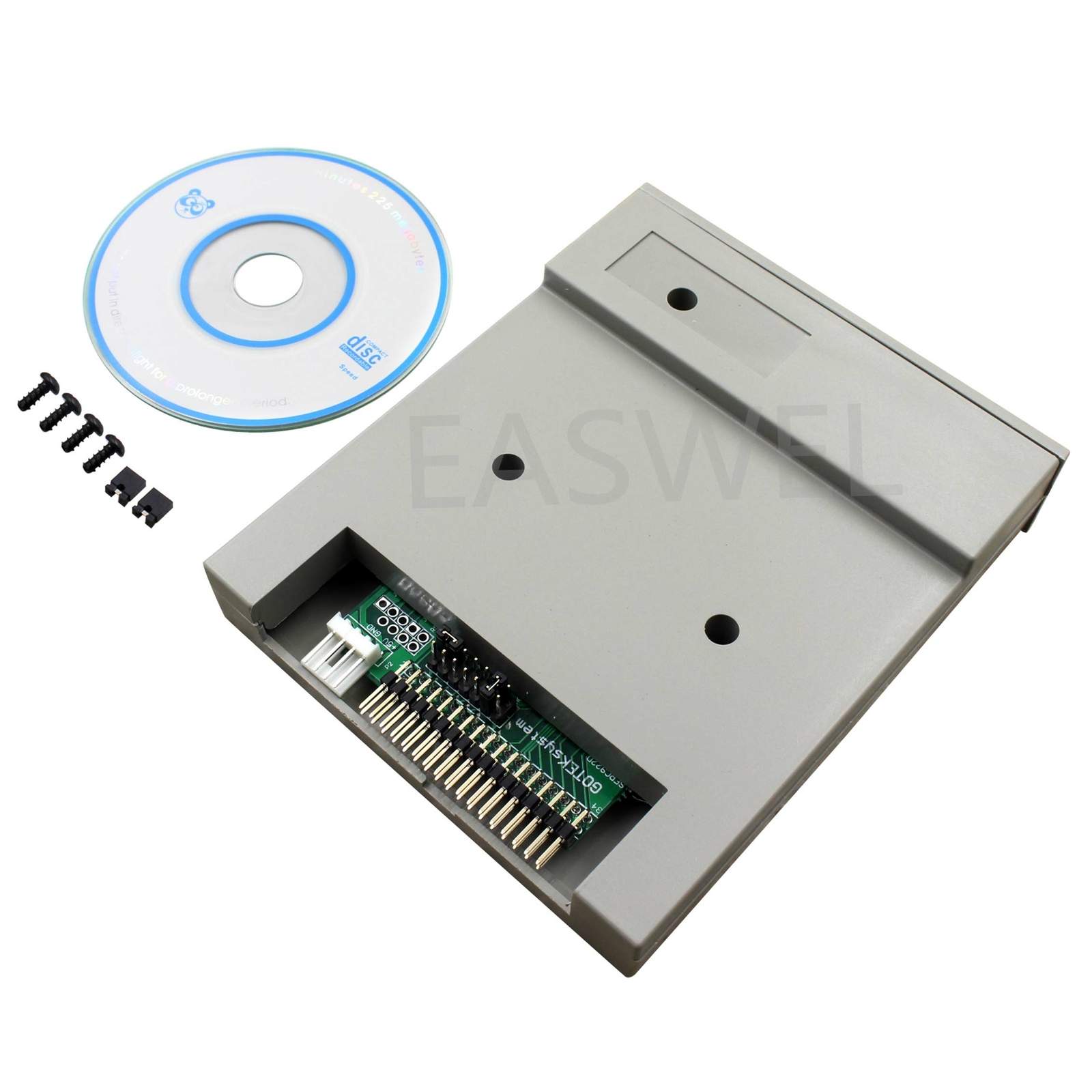 SFR1M44-U100K Black 3.5" MFM Floppy Disk Drive to USB emulator Simulation 1.44MB