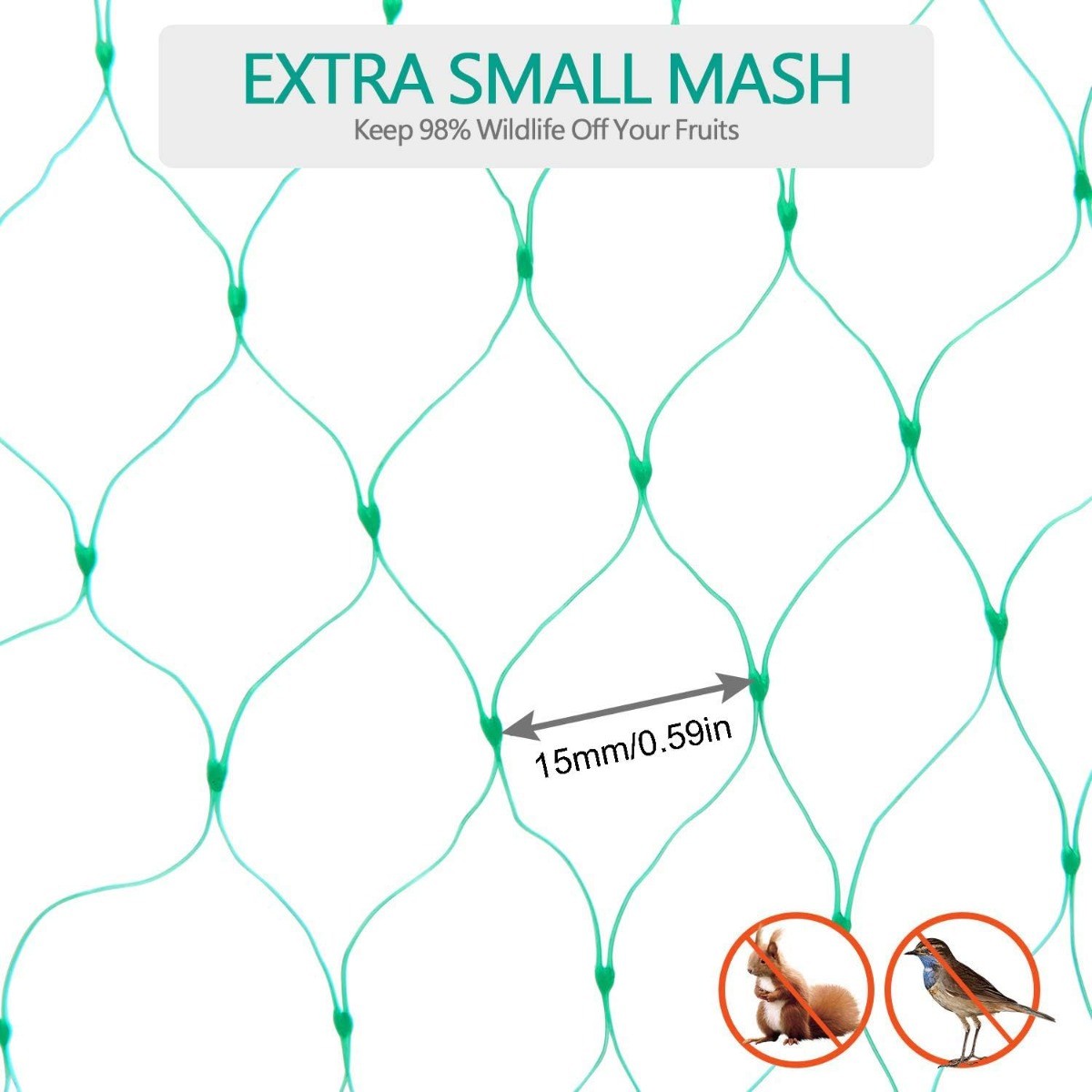 33FT Anti Bird Net Home Kitchen Durable Multipurpose