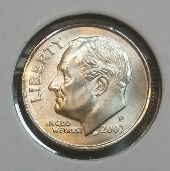 2007 Roosevelt Dime P - BU - Uncirculated