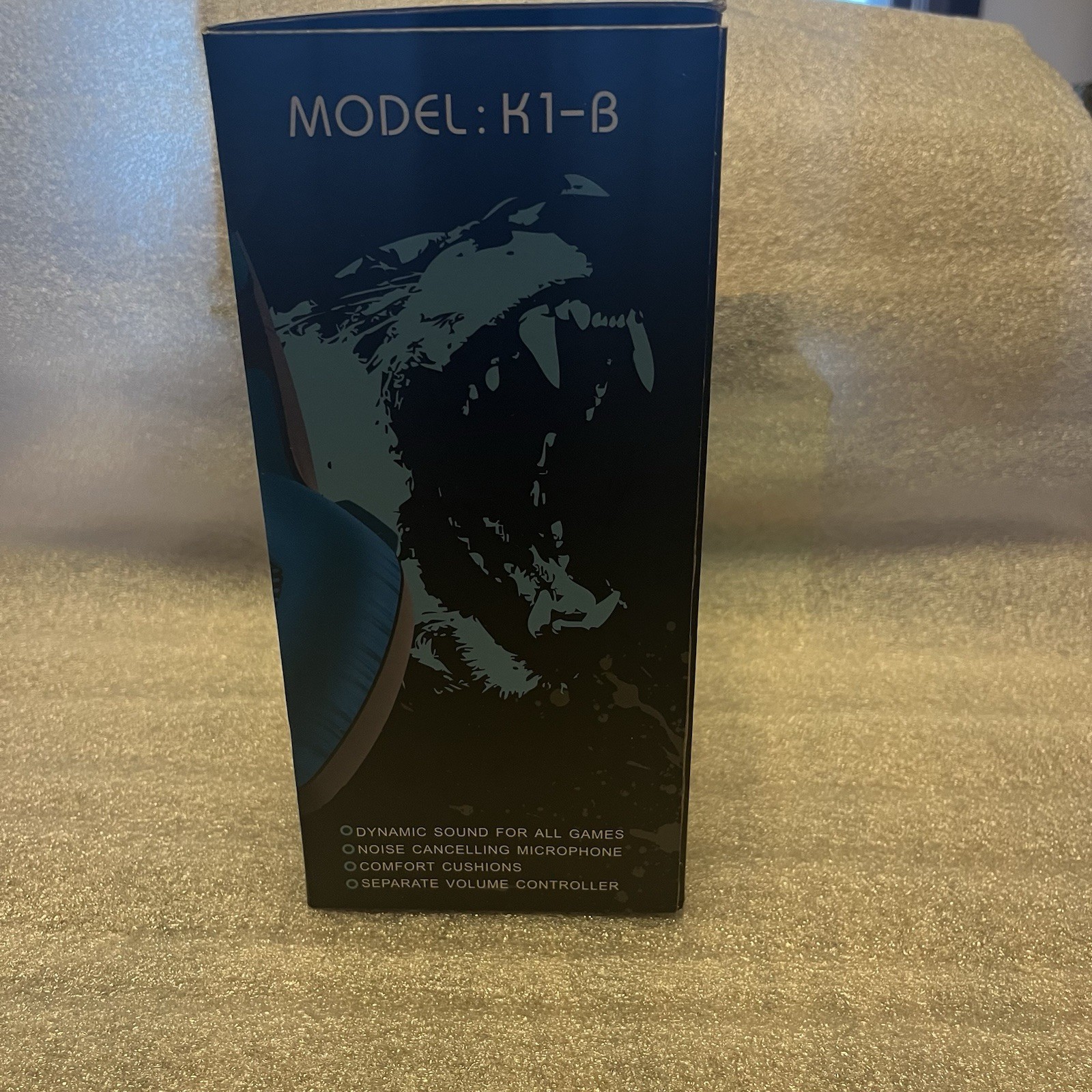 ONIKUMA K1-B PRO Gaming Headset New In Open Box Blue