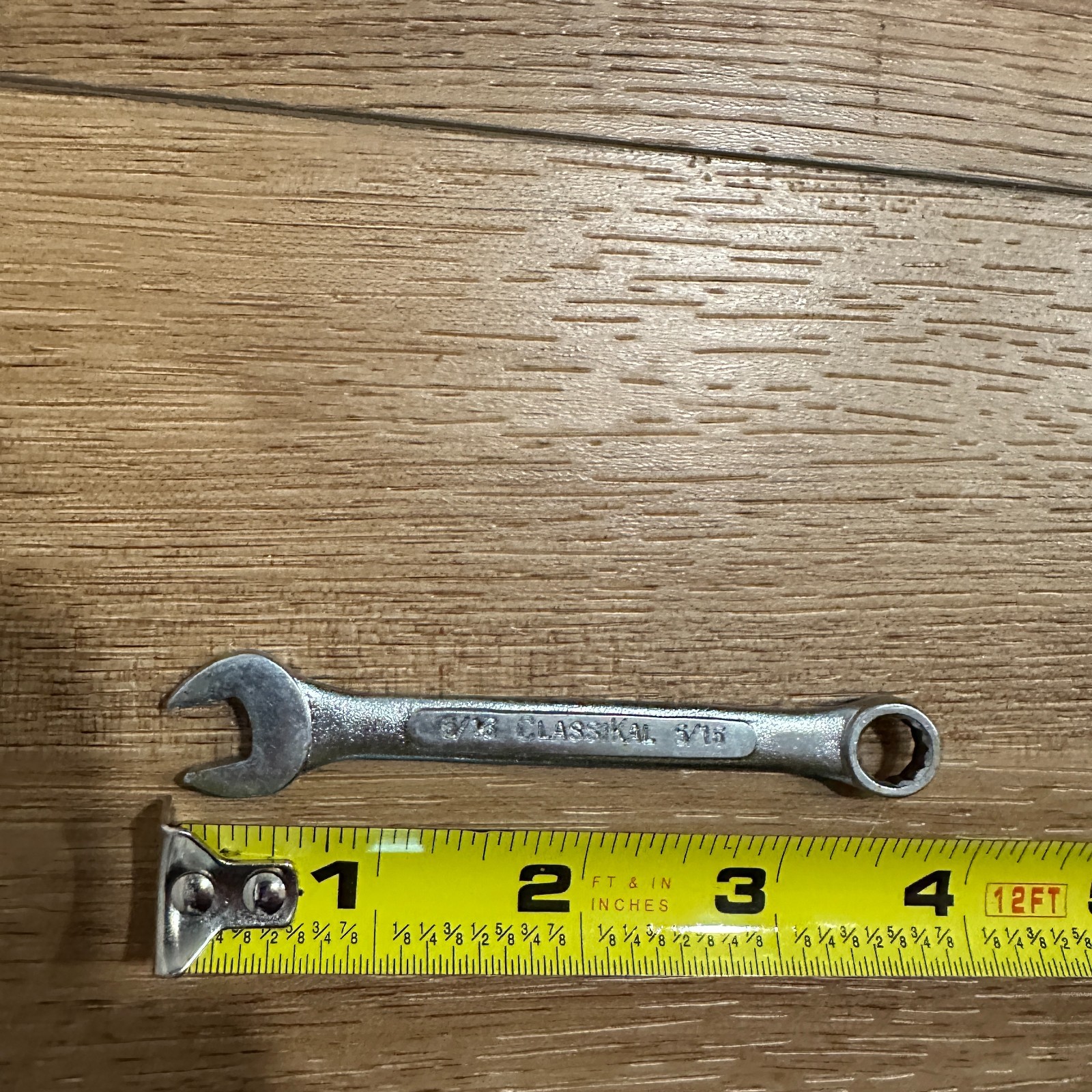 CLASSIKAL 5/16" BOX END / OPEN END COMBINATION WRENCH 12 POINT KAL