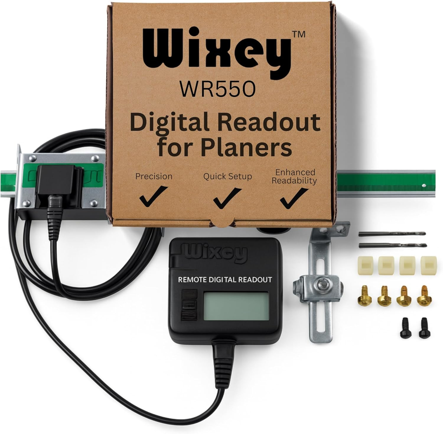 WR550  Digital Readout with Remote LCD Display - Precision Thickness 12'' Height
