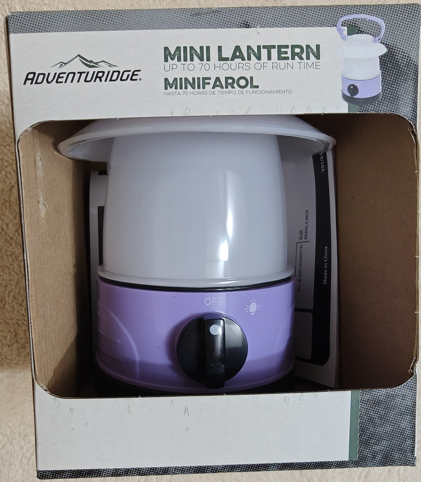 Adventruidge Mini Lantern LED Light Portable