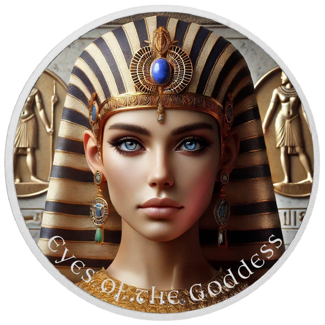 2026 Australia 1oz 9999 Silver BU Eyes of the Goddess Light of Ma'at Colou