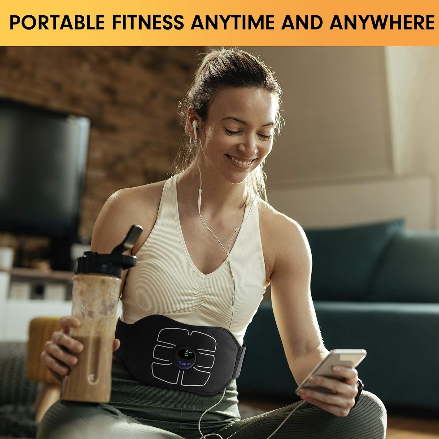 Lightweight Ab Machine - Sculpt Your Abs with 6 Training Modes at Home