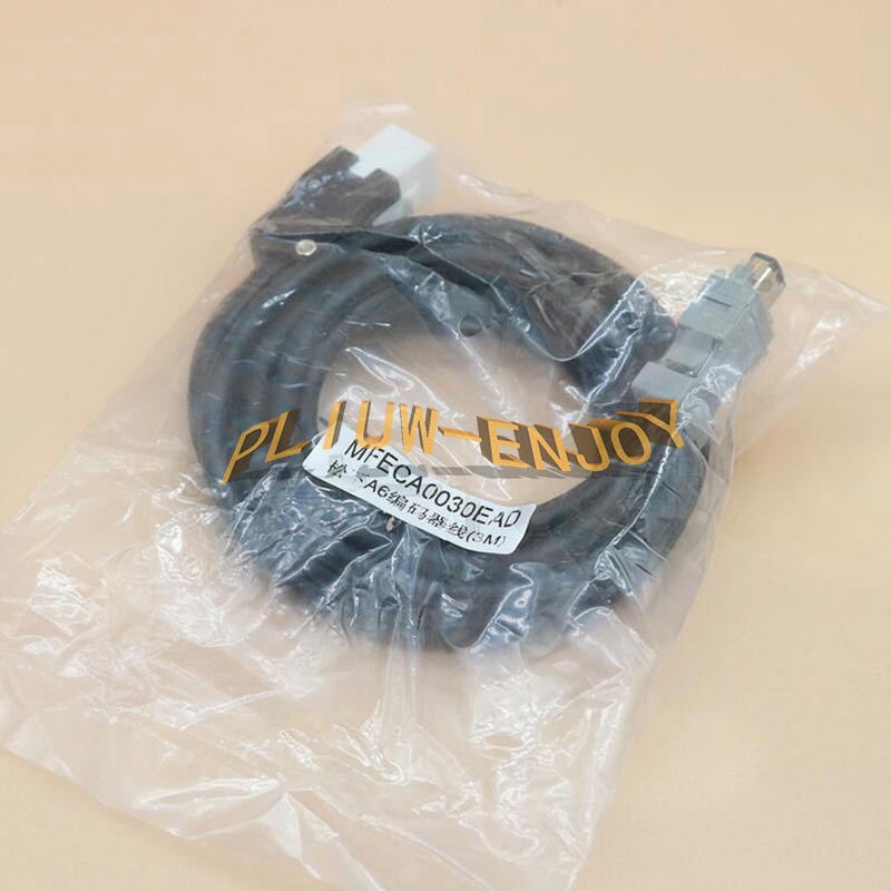 1PCS For Panasonic MFECA0030EAD A6 Servo Motor Encoder Cable 3M NEW