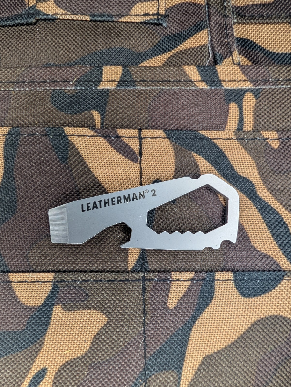 Leatherman By the Numbers #2 Key Chain Pocket Tool / Pry Bar EDC 832121 BNIB