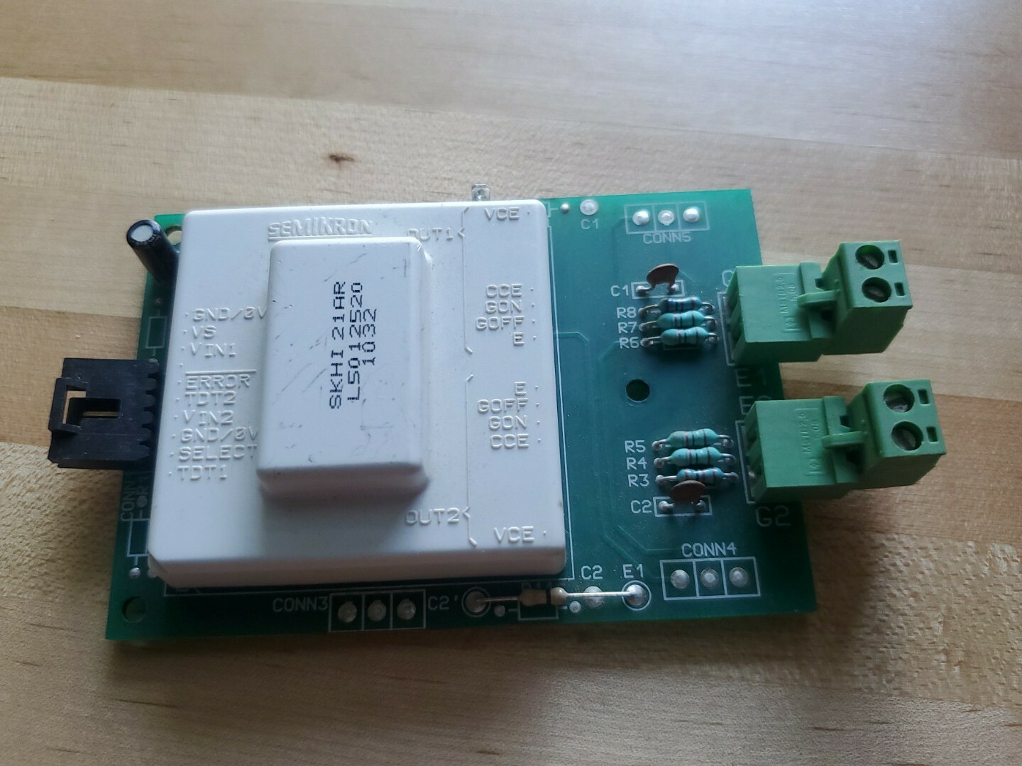 Ozonia Semikron SEM2 SKPC2031 PCB Module card control board