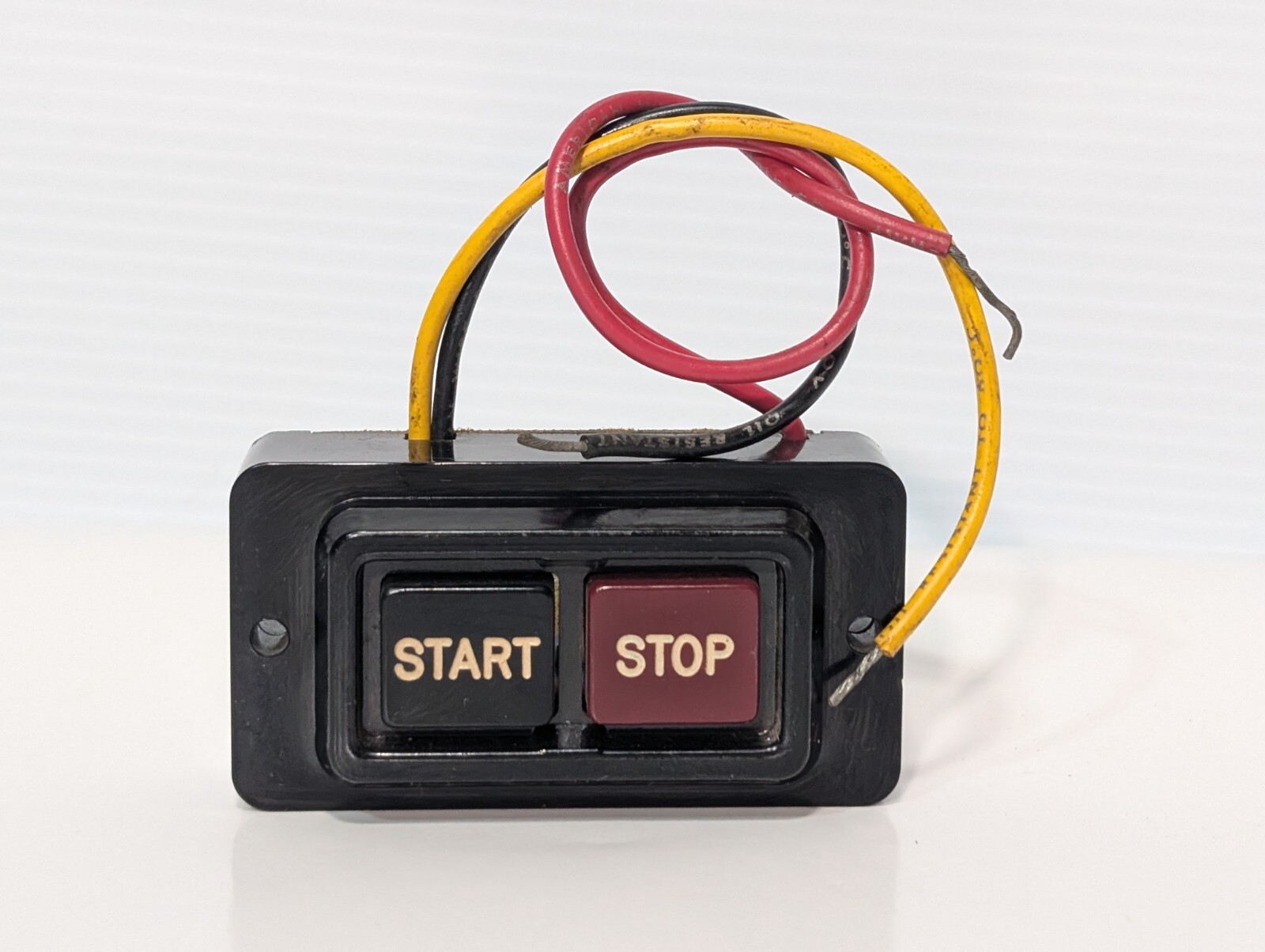 4042-B1 Start Stop Switch Green Red Button Industrial Assembly Component Module
