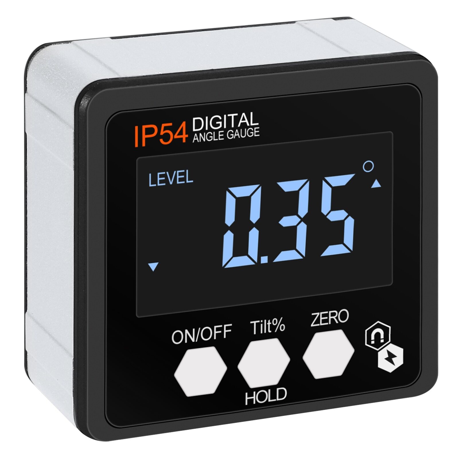 Digital Angle Gauge Level Box Protractor Angle Finder Inclinometer Magnetic Base