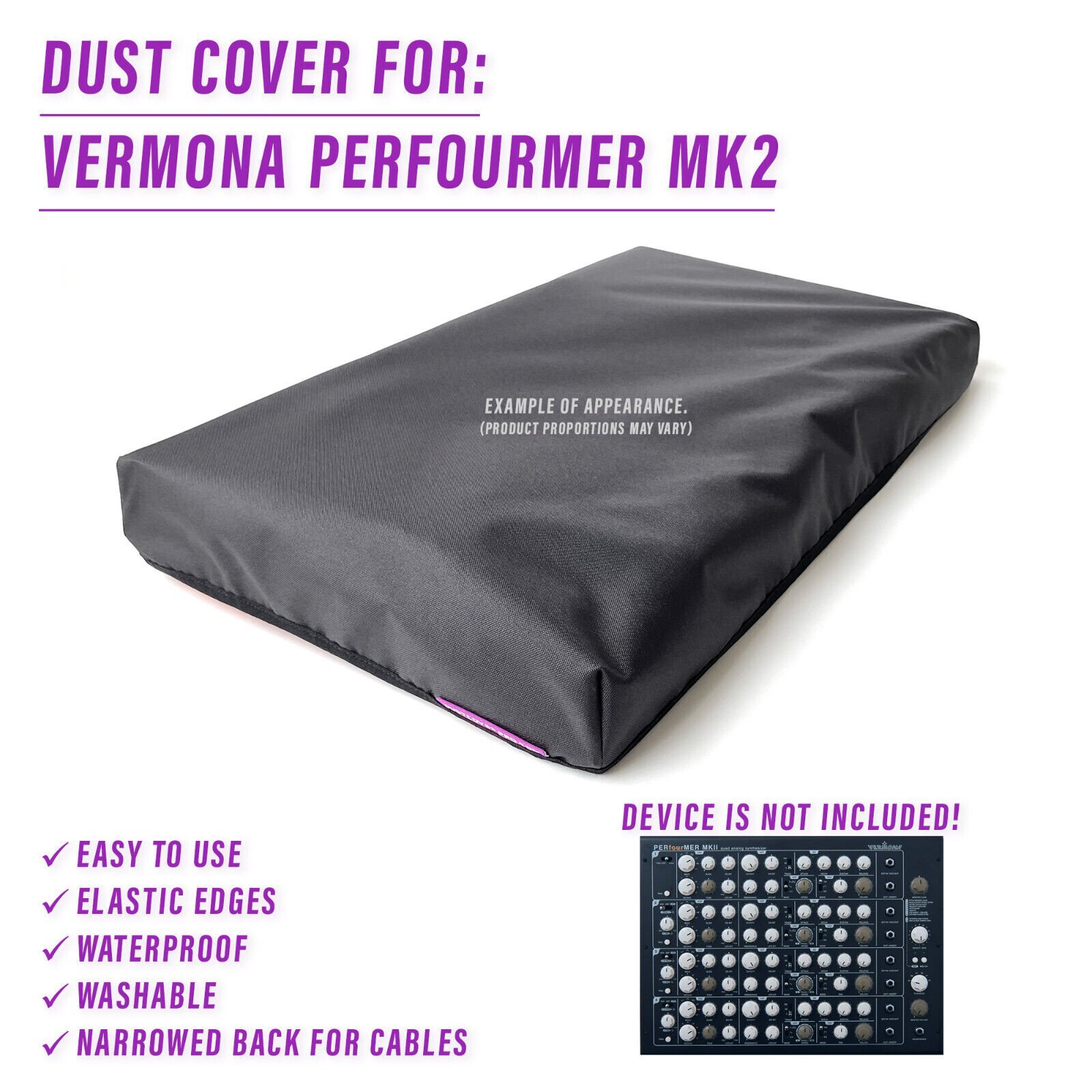 DUST COVER for Vermona PERfourMER Mk2