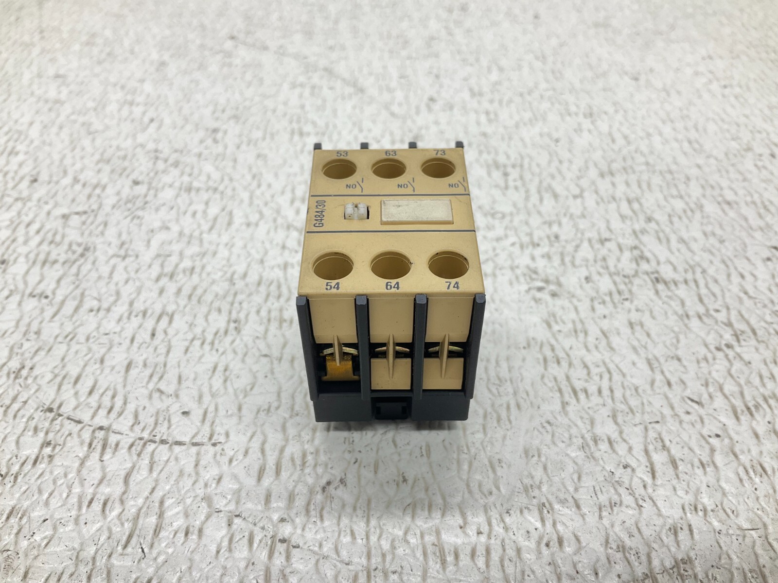 Lovato G484 Auxiliary Contact Block G484/30 (TSC)