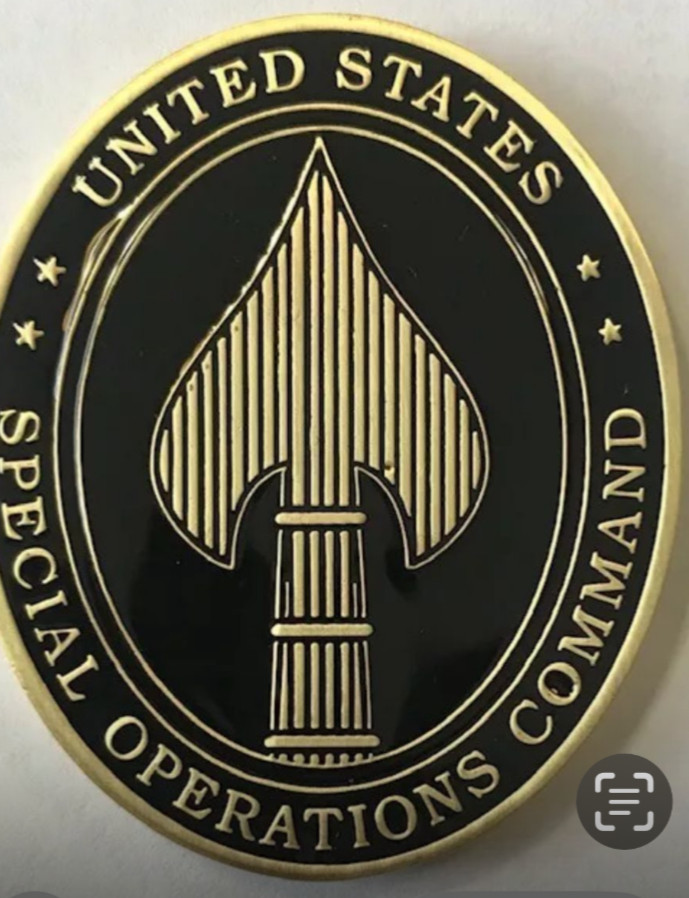 United States 🇺🇸 Joint Special Operations Command USSOCOM JSOC Challenge Coin