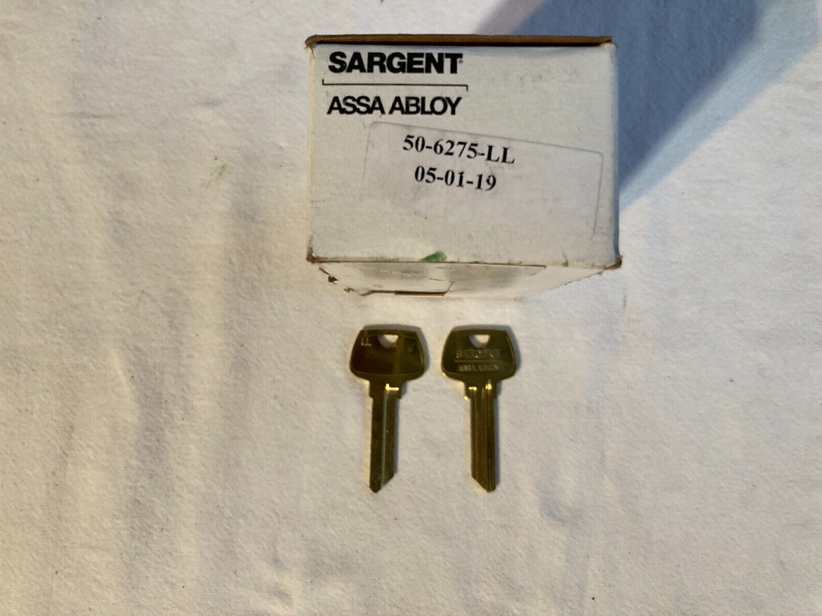 (50) Sargent LL 50-6275-LL 6 Pin Key Blanks