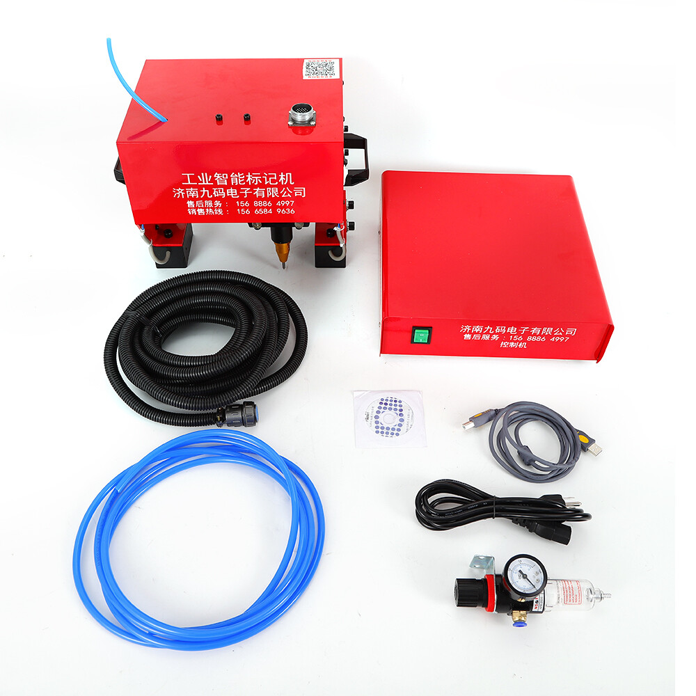 Portable Pneumatic Metal / Dot Peen Mark Engraving Machine for VIN Code Number
