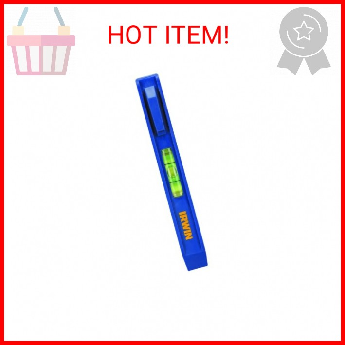 IRWIN Tools Pocket Level, Blue, (1794485)