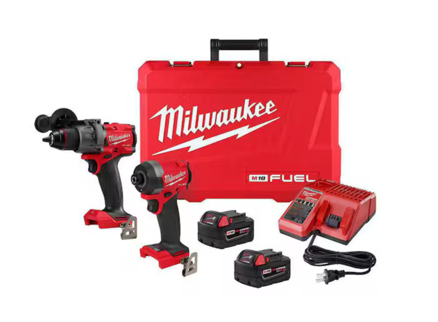 Milwaukee M18 FUEL 18V Lithium-Ion Brushless Hammer Drill and Impact Driver