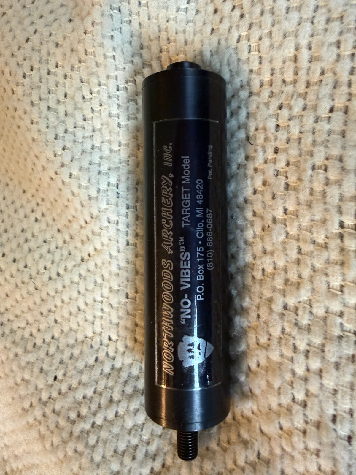 Northwoods Archery Inc No Vibes Target 5.75" Stabilizer Bar