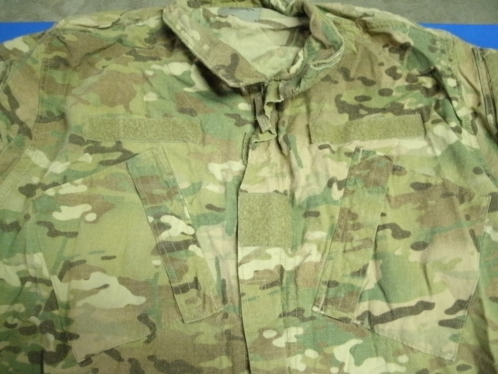 US ARMY OCP MULTICAM UNIFORM FR COAT / SHIRT SIZE LARGE REGULAR FIRE RESISTANT