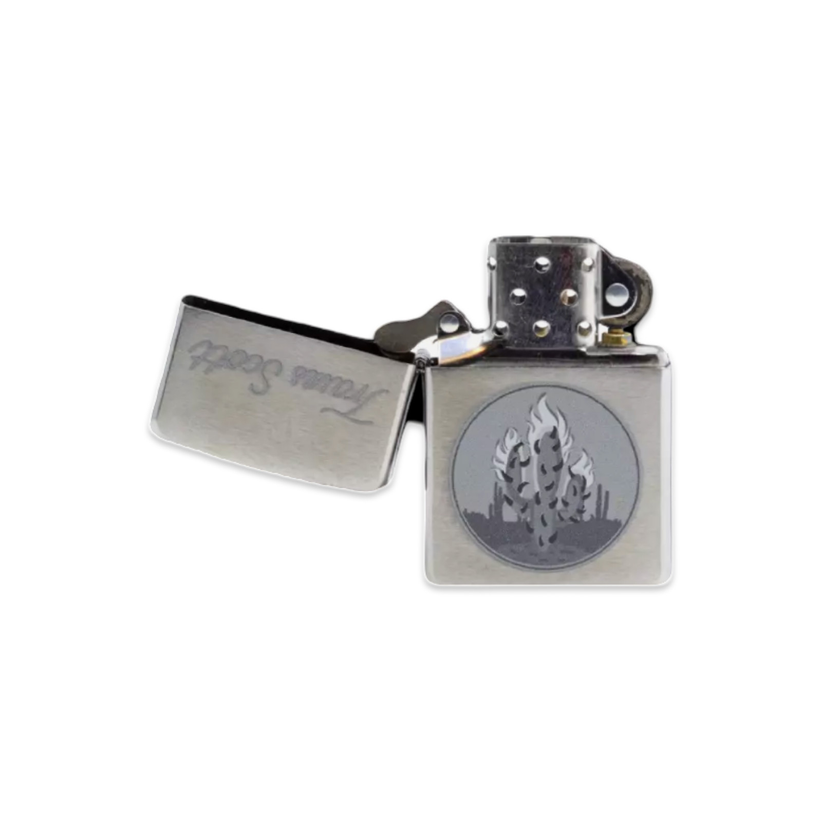 RARE Travis Scott Rodeo 2015 Cactus Zippo Lighter V2