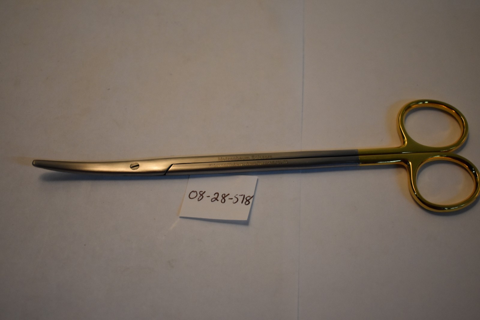 WM 0828518 METZENBAUM DISSECTING SCISSORS 7" CURVED TC BLUNT/BLUNT