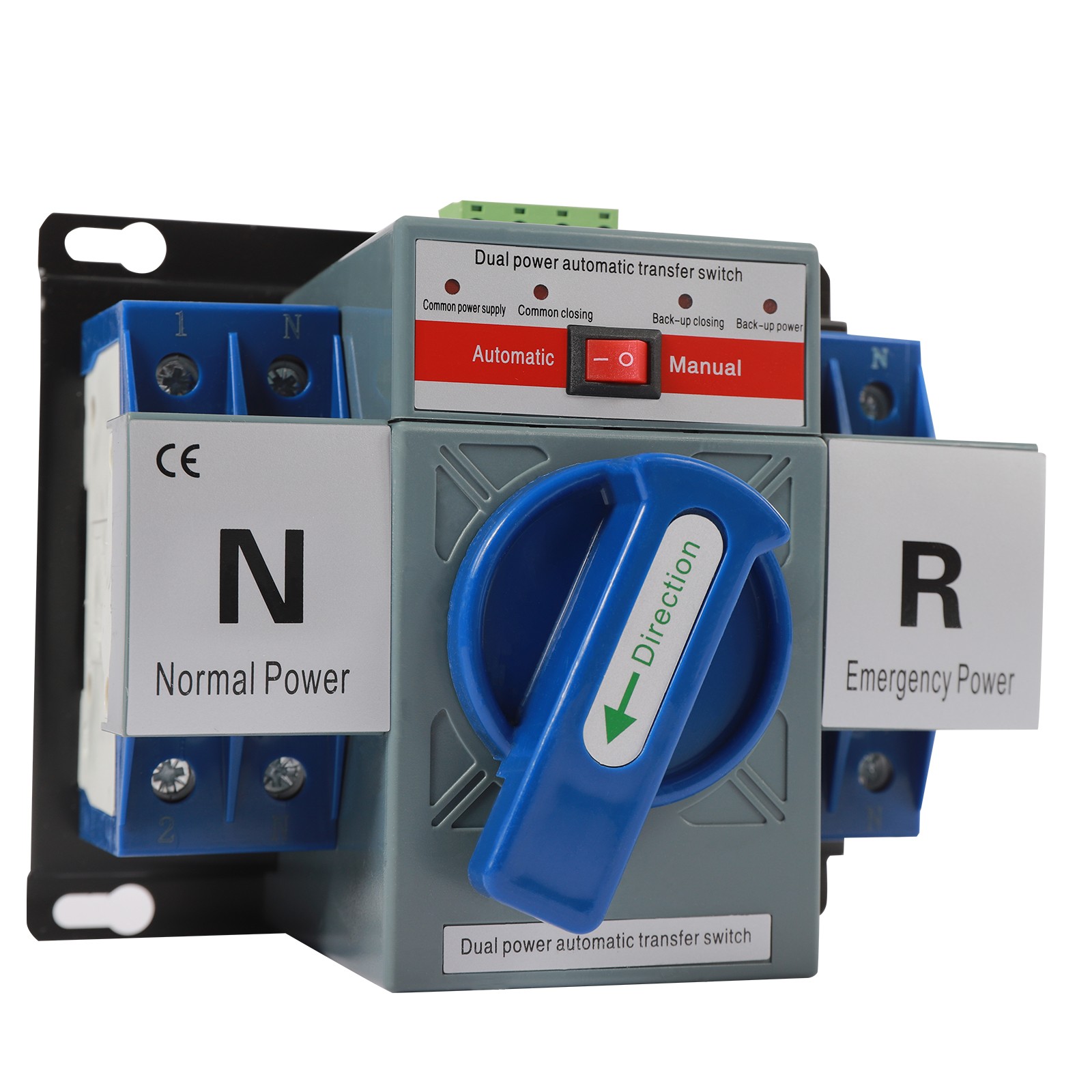 Ac110v 2p 63a Dual Power Automatic Transfer Switch Toggle Control Convert