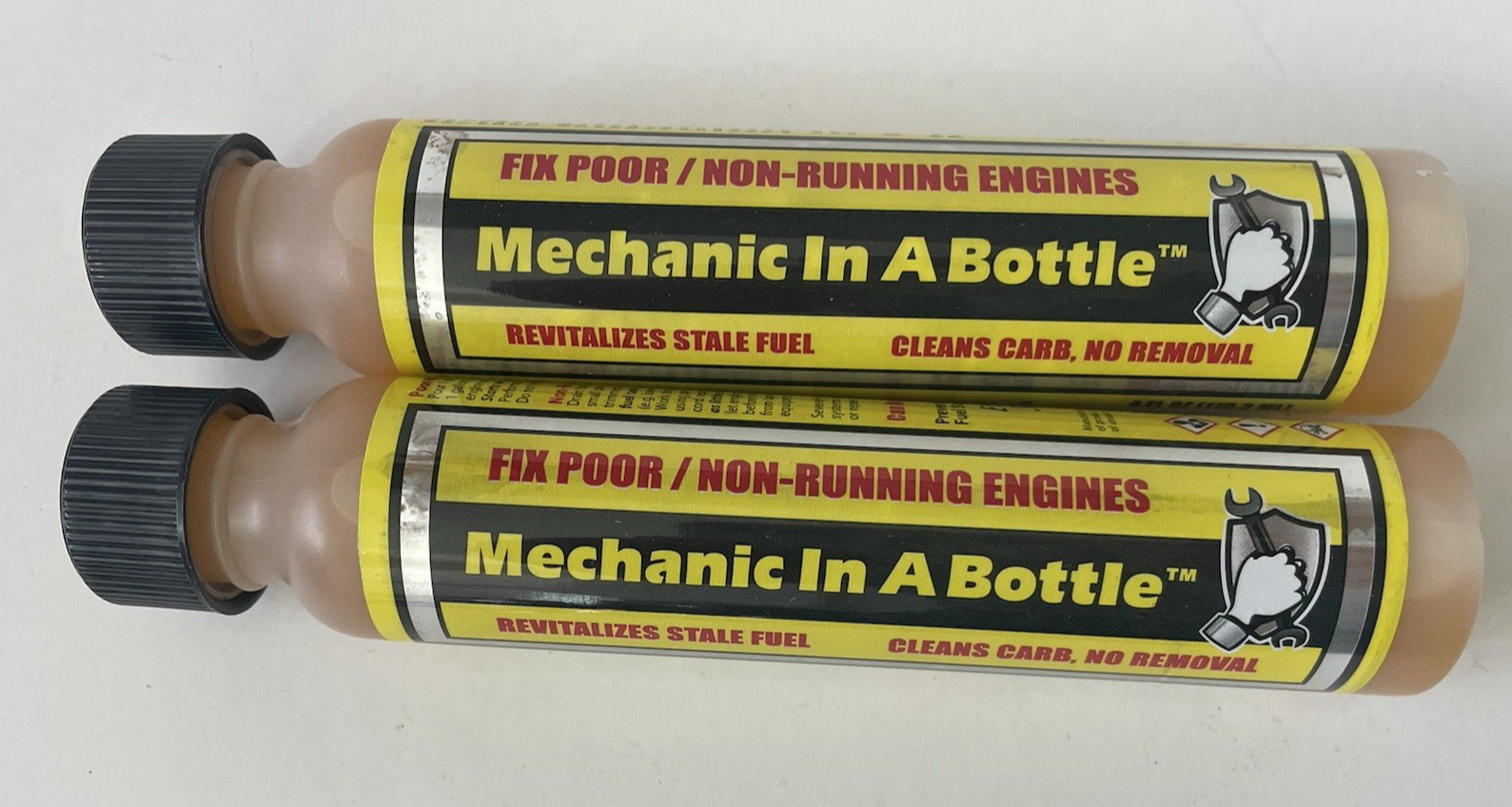 Lot of 12 B3C Fuel Solutions B3C 2-004 Mechanic In a Bottle Each 4 OZ. (118.3ML)