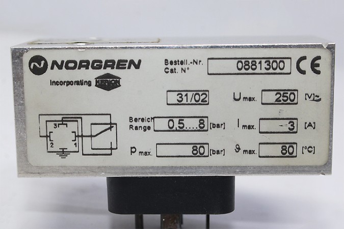 NORGREN HERION 0881300 Pressure switch
