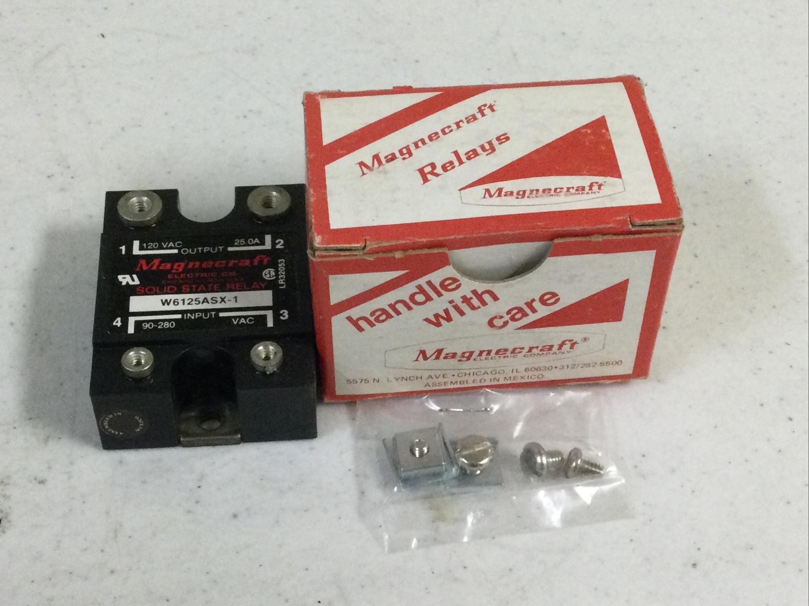 NEW, MAGNECRAFT W6125ASX-1 SOLID STATE RELAY, FREE SHIPPING