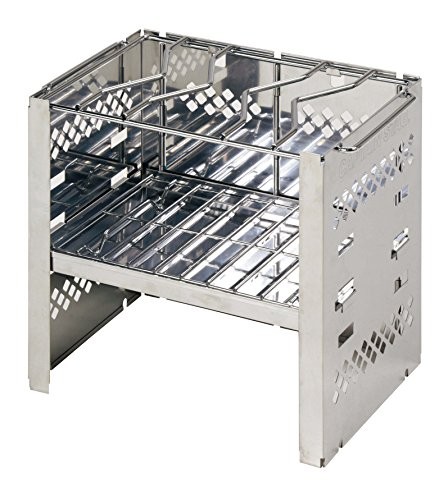 CAPTAIN STAG BBQ stove bonfire 1 unit 3 ro Width 255 x depth 180 x height 255 mm