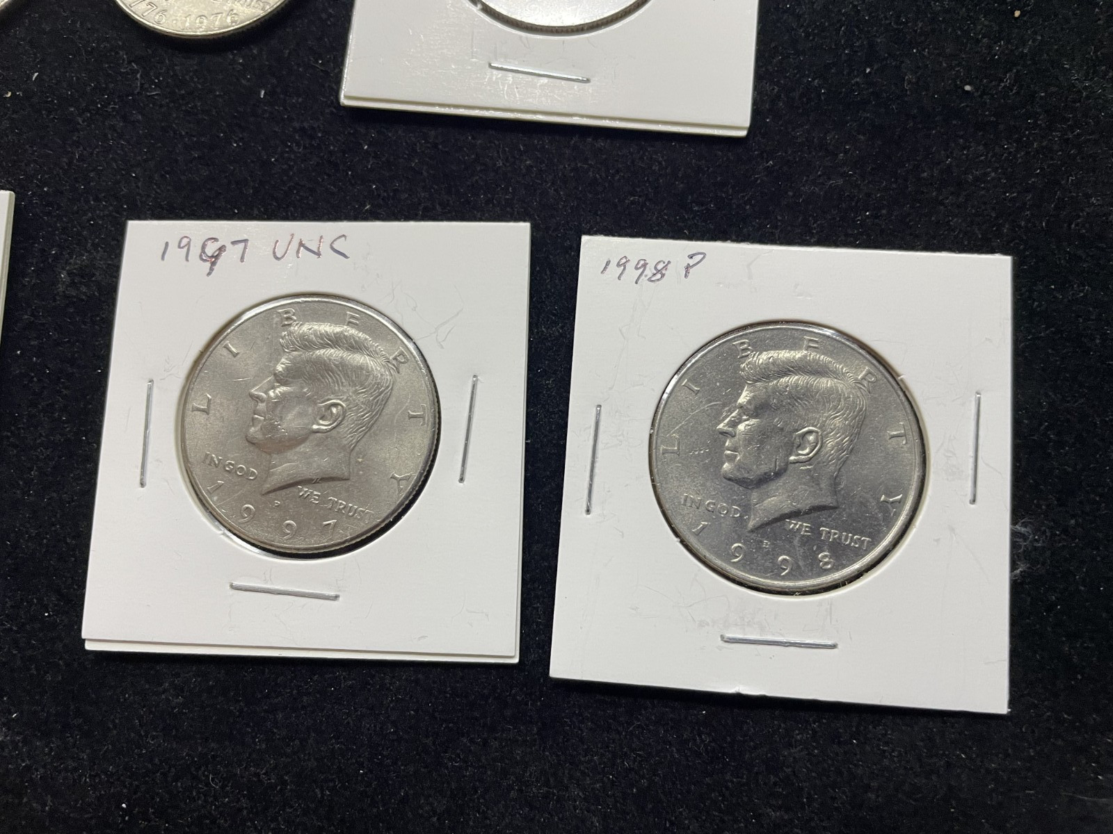 Kennedy half dollar lot / 11 different dates