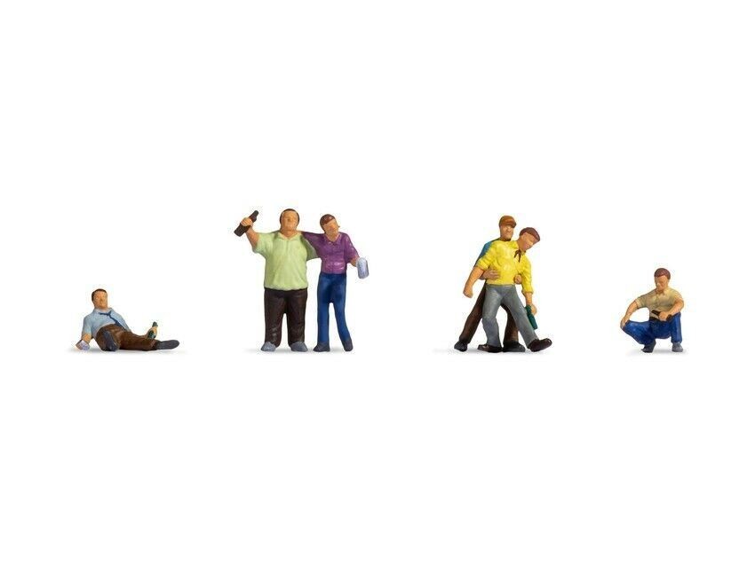 N gauge figures Drunk People (6) Noch 36559