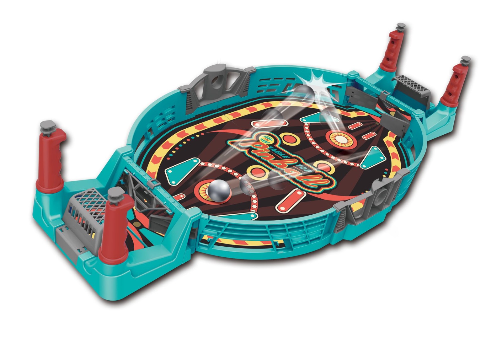 Head-to-Head Table Top Pinball, Battery-Arcade Tabletop Game, Exciting 2-Play...