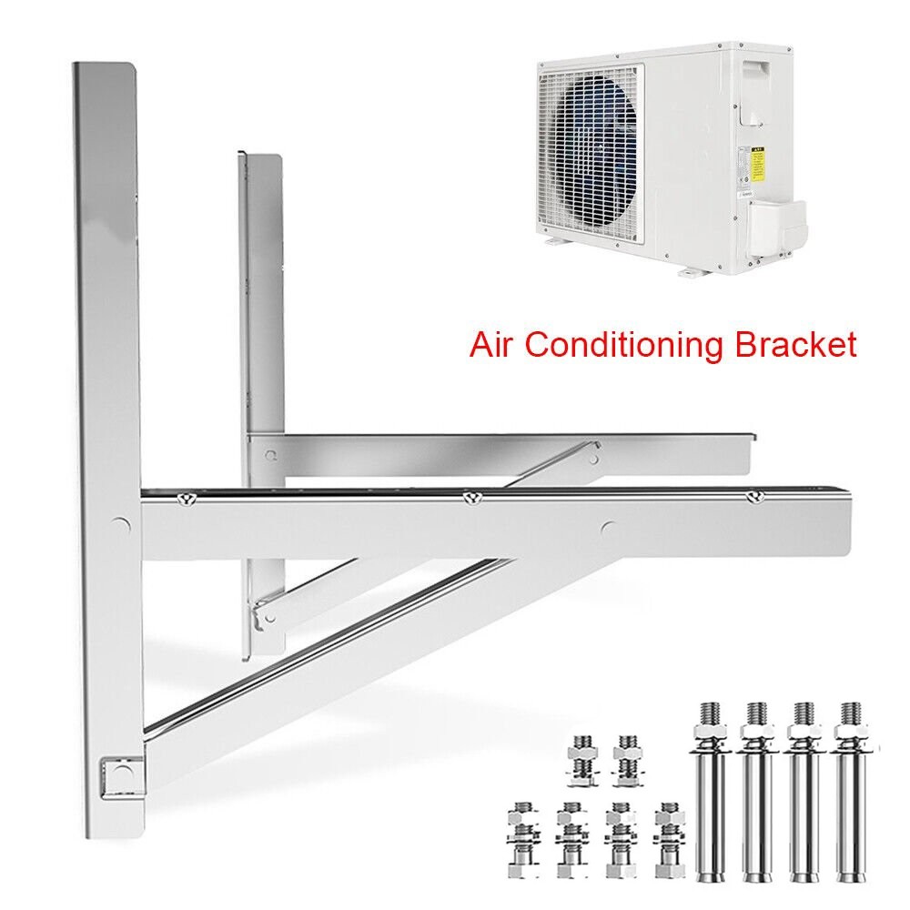 600LBS Steel Mini Split Wall Mount Bracket For Air Conditioner Condensing Units