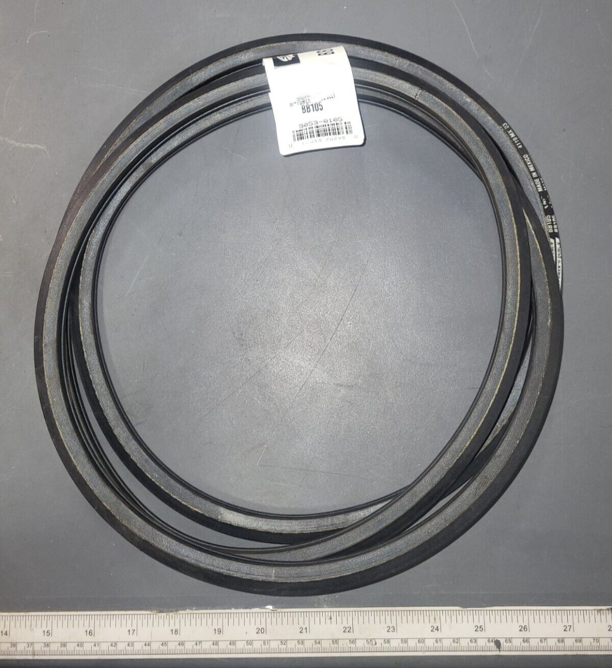 GATES BB105 DOUBLE-V V-BELT, 0879D
