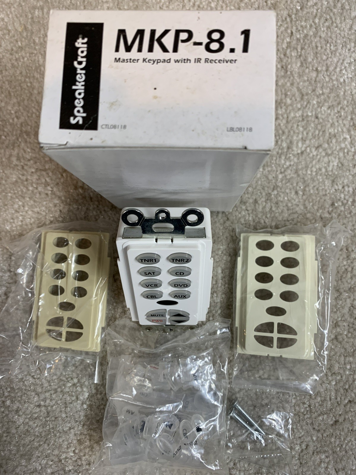 SpeakerCraft Master Keypad with IR Receiver MKP-8.1 NEW