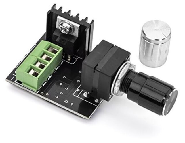 LED Dimmer Knob with Rotary Control Switch - pwm dimming Control for 12 Regular