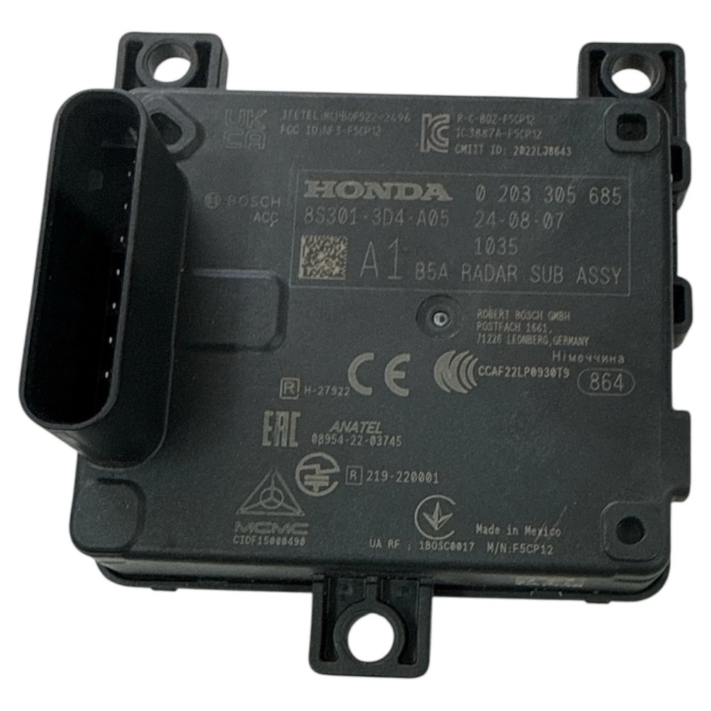 OEM Adaptive Cruise Control Radar Distance Sensor For 23-25 Honda CRV HYBRID