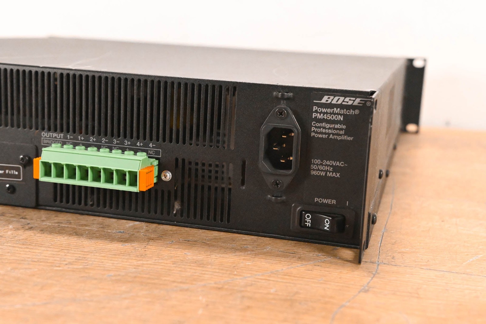 Bose PowerMatch PM4500N Configurable Power Amplifier CG01VTU