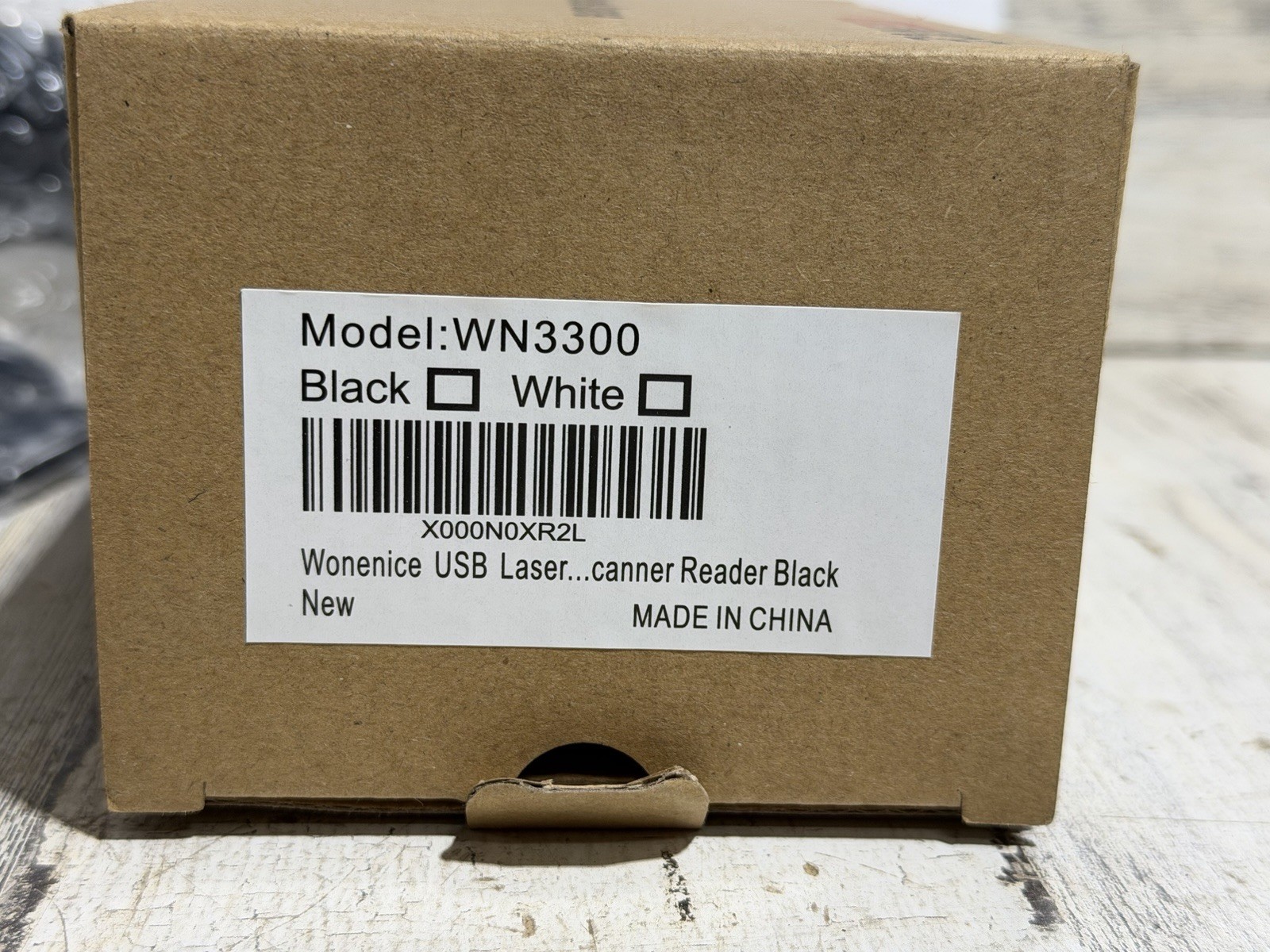 WoneNice WN3300 USB Barcode Scanner