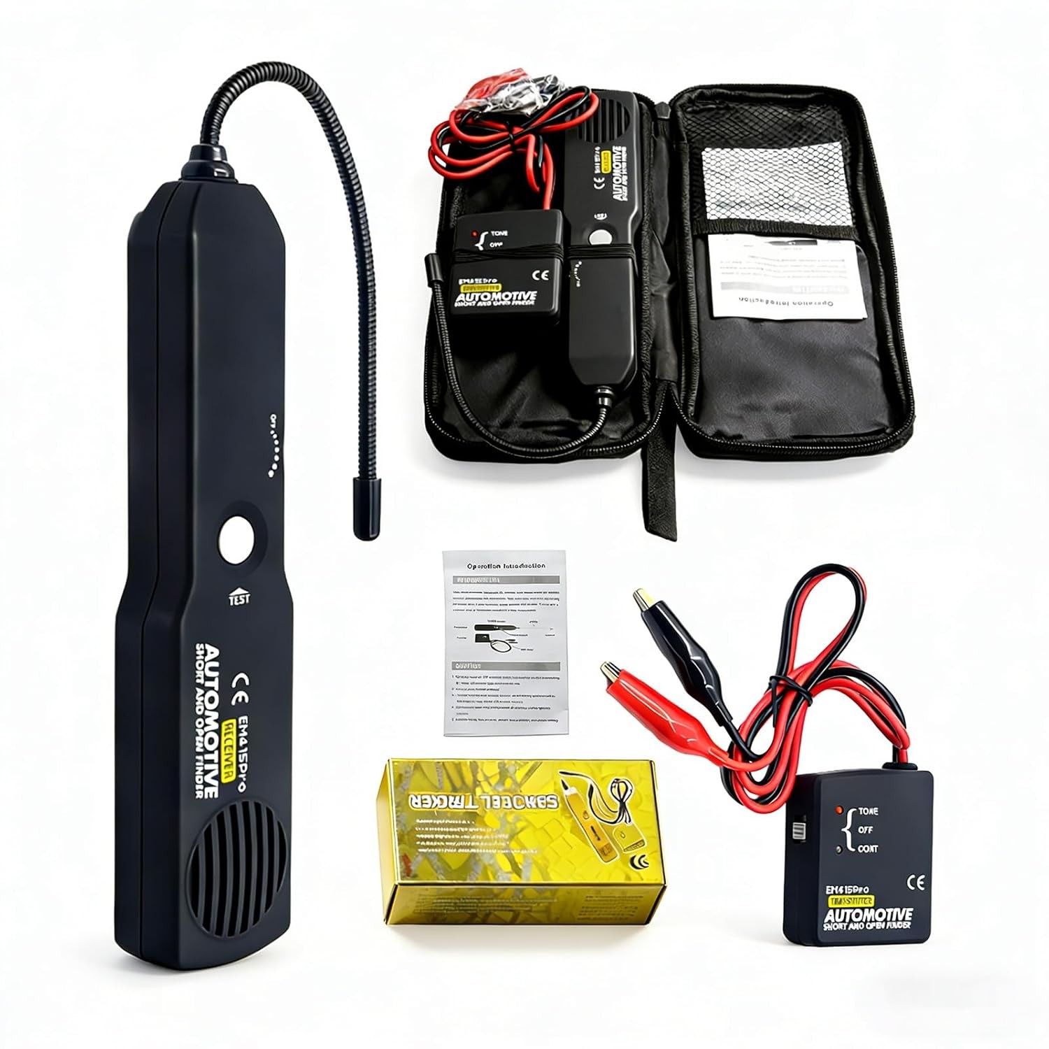 Em415 Pro Broken Wire Detector Tool Automotive Circuit Tracer Wire Tracker