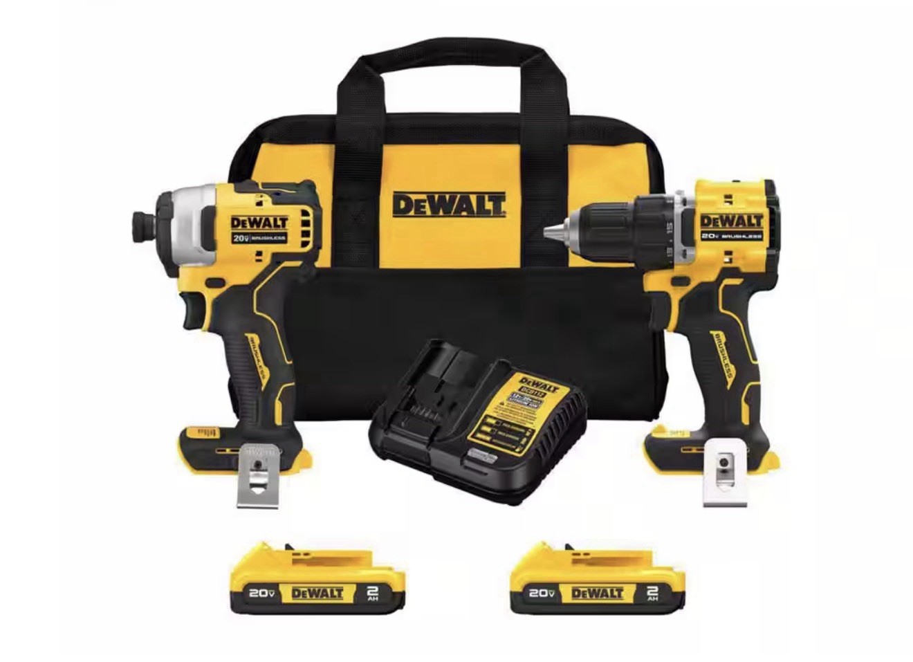 DEWALT 12V MAX XTREME Brushless 2-Tool Combo Kit DCK221F2 Drill Impact BRAND NEW