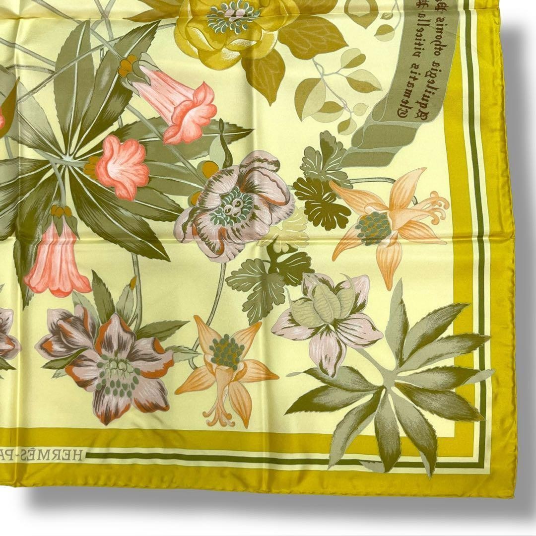 Scarf Carr Silk Fleurs d Hellade Flowers of Hellas
