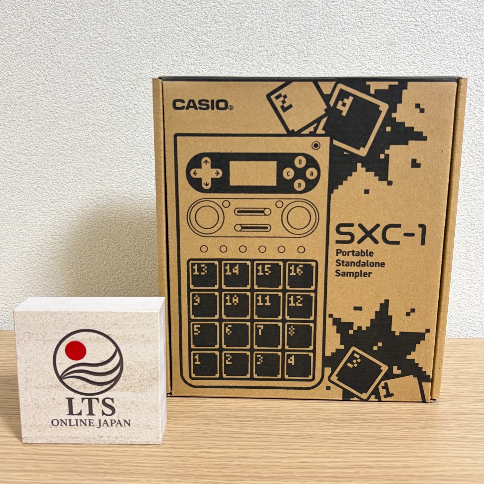 Casio SXC-1 Portable Standalone Sampler White SK-1 MT-40 16 Pads 64GB USB-C